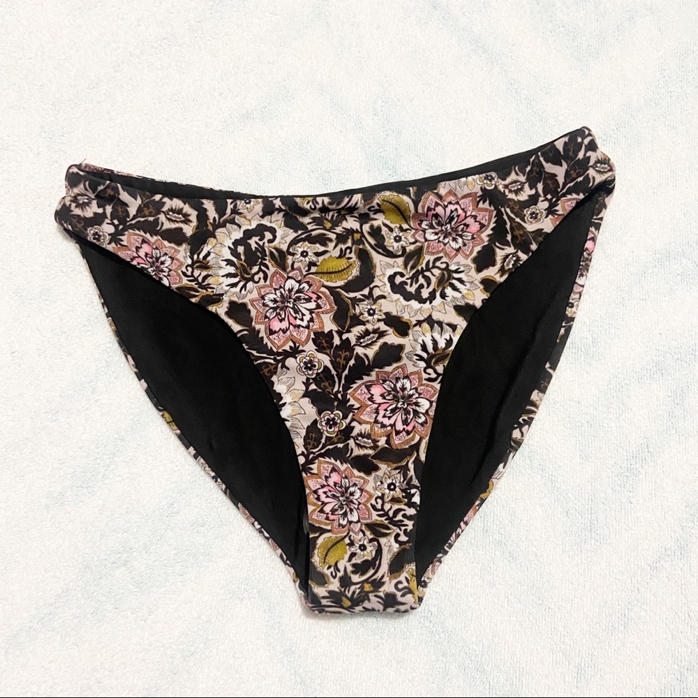 NEW Beach Riot Chelsea Floral Paisley Bikini Bottom Size Small S